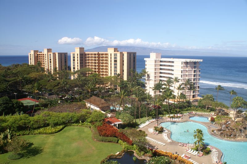 Kaanapali, HI: View from our Embassy Suites hotel room!- Wow!