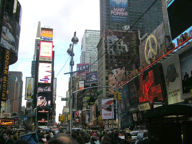 New York, NY: time square