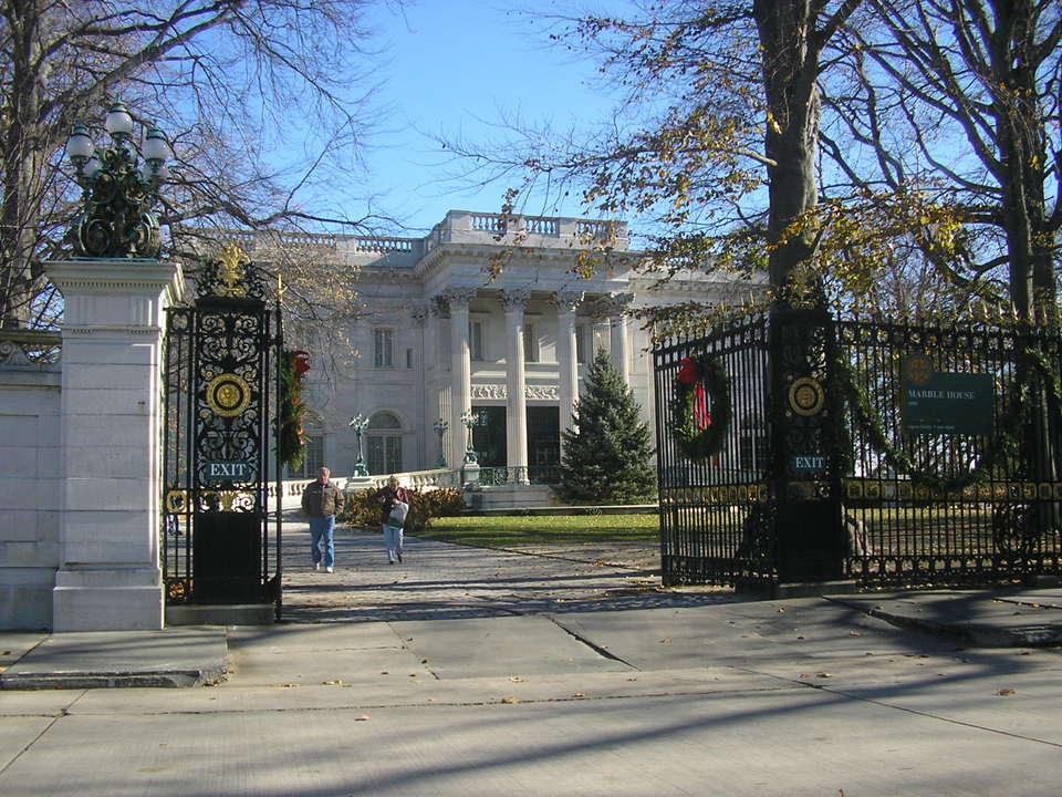 Newport, RI: marble house
