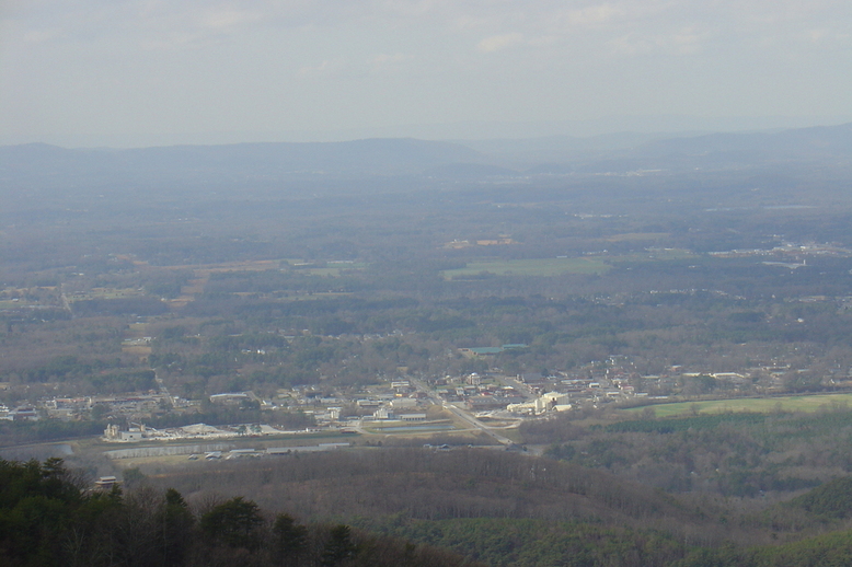 Chatsworth, GA: View from Ft. Mountain