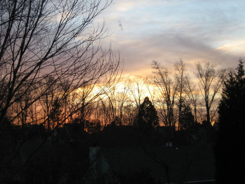 Matthews, NC: Sunset in Matthews