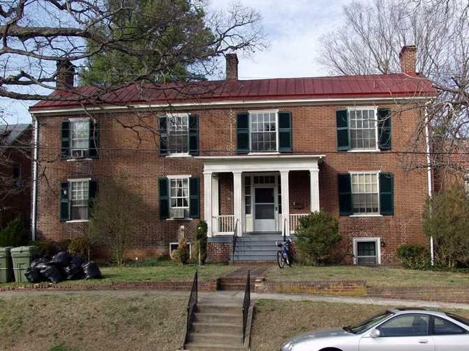 Farmville, VA: Jackson House, 1837, Beech Street, Farmville, VA 23901