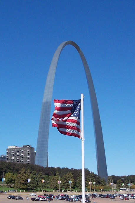 St. Louis, MO: An impressive view from the Becky Thatcher