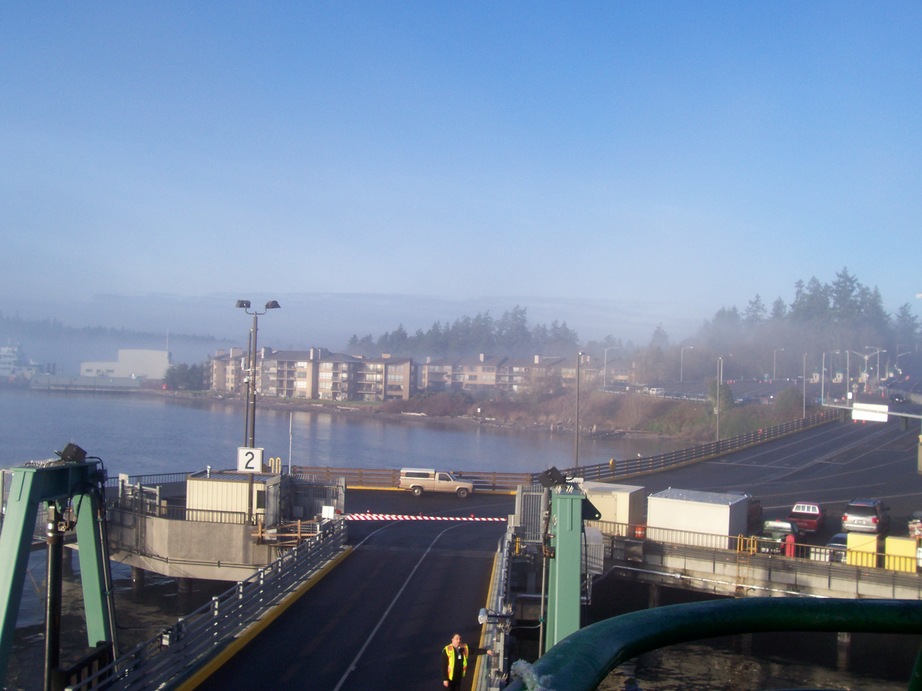 Bainbridge Island, WA: from the ferry 2