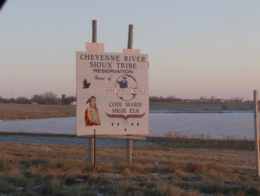 Eagle Butte, SD The people of the CRST touching the world we live in