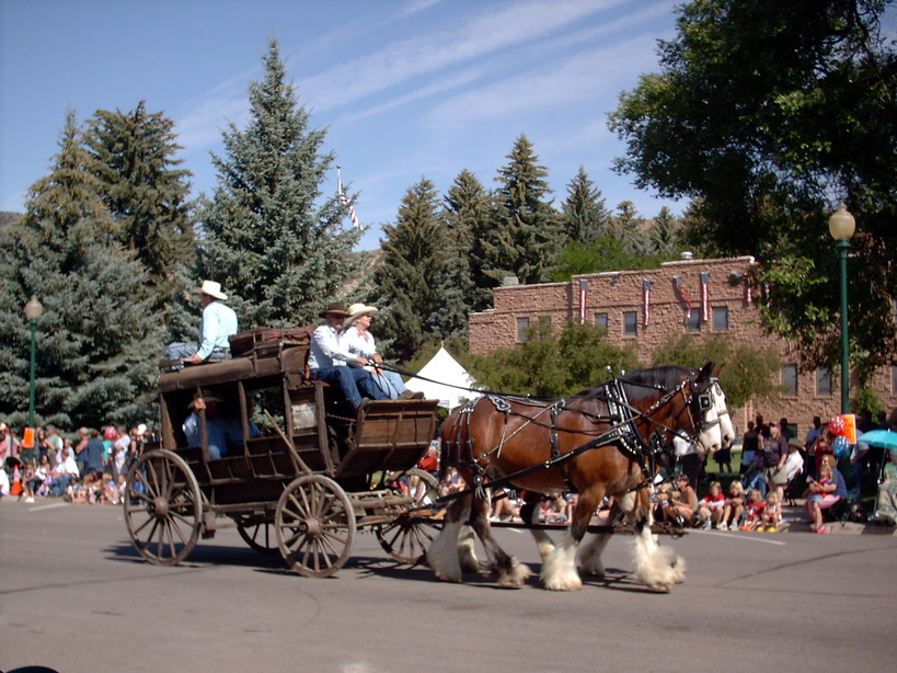 Meeker, CO: 4th of July Parade main st 2006