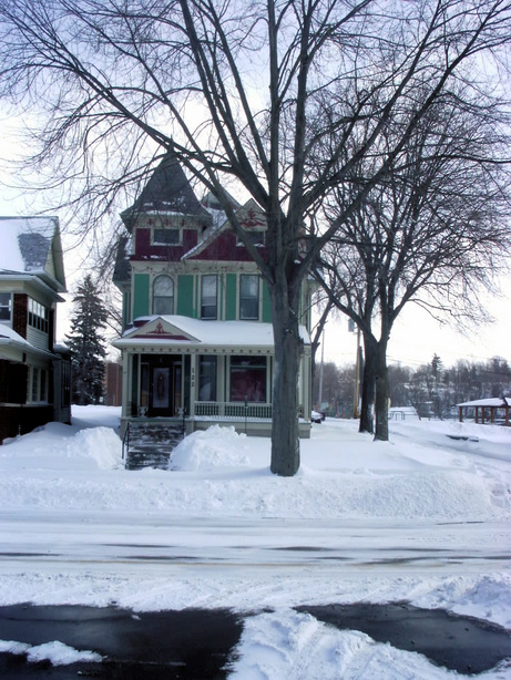 Sidney, OH: Picture of my house after the snow