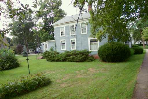 Manchester, MI: 1850's Greek Revival House