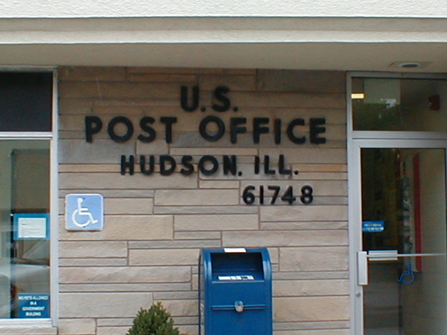 Hudson, IL: Hudson Post Office