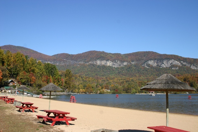 Lake Lure, NC : Lake Lure Beach Area photo, picture, image (North ...