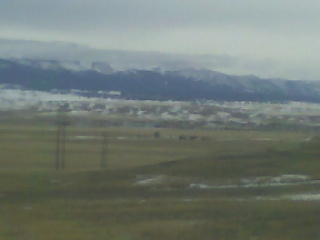 Judith Gap, MT: Judith Gap at the base of the Snowy Mts.