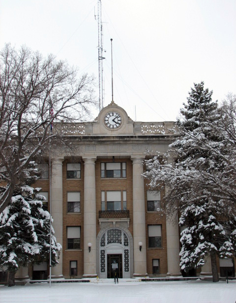 Gering, NE: Courthouse in Gering, NE