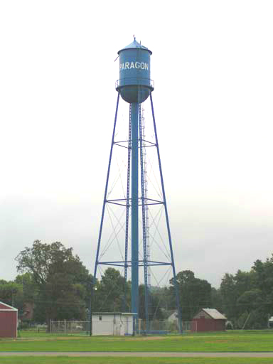 Paragon, IN: Watertower