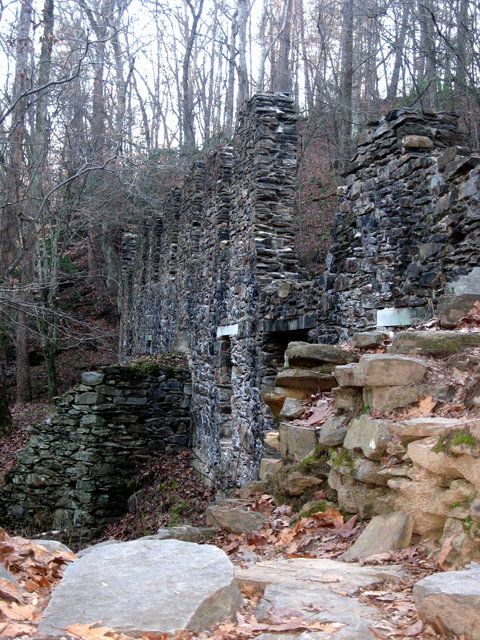 Atlanta, GA: Old Mill at Sope Creek