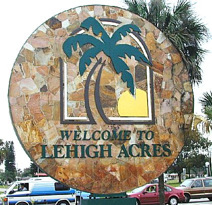Lehigh Acres, FL: Lehigh Acres Welcome Sign