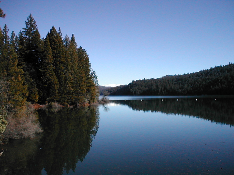 Pollock Pines, CA: Jenkinson Lake in Sly Park, taken from south east dam.