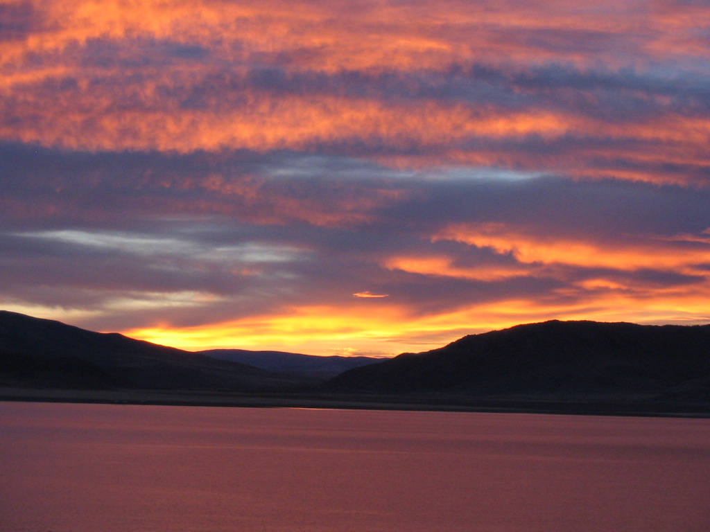 Mud Lake, ID: From I 15 looking at part of Mud Lake