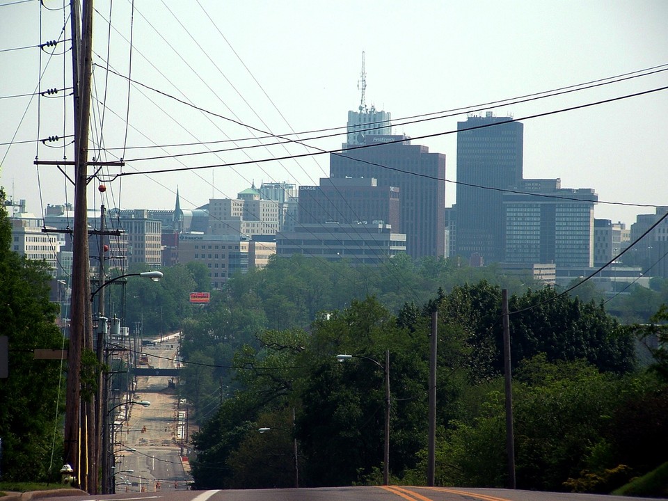 Akron, OH: Howard Street on Memorial Day visit in 2006