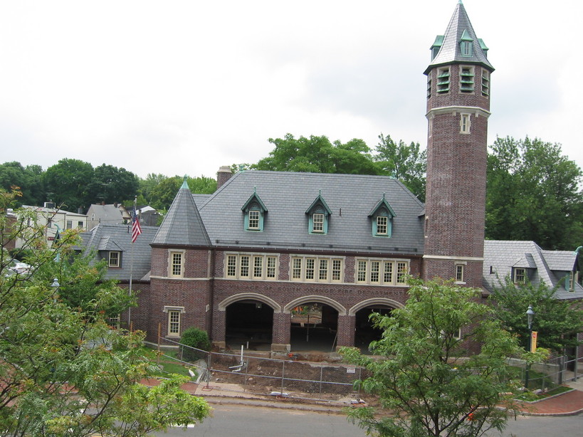 South Orange, NJ: Fire House under renovation