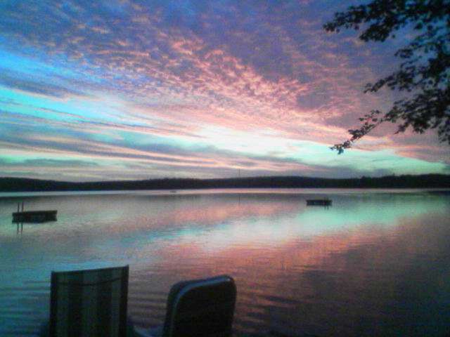 Wurtsboro, NY: Yankee Lake Sunset