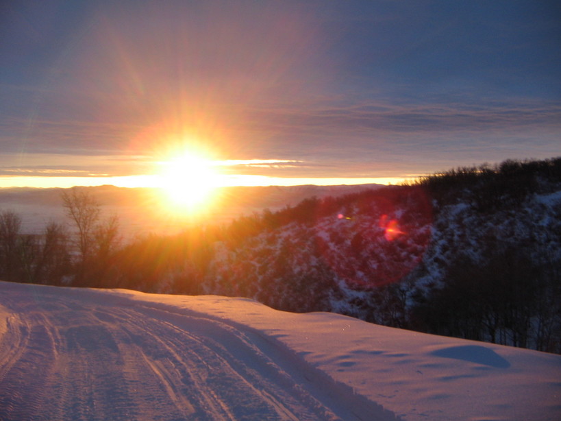 Fairview, UT sunset in paradise photo, picture, image (Utah) at city