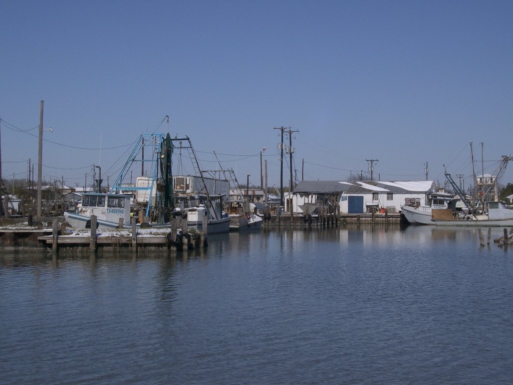 Seadrift, TX: boats in Seadrift