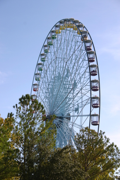 Dallas, TX: Ferris wheel at the State Fair of Texas, Dallas, TX
