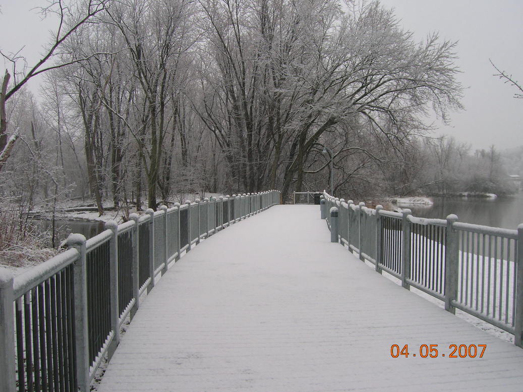 Winooski, VT: Winooski River boardwalk