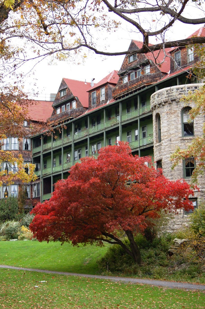 New Paltz, NY: Mohonk Mountain House in the Fall