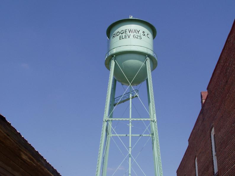 Ridgeway, SC: Ridgeway's Water Tower