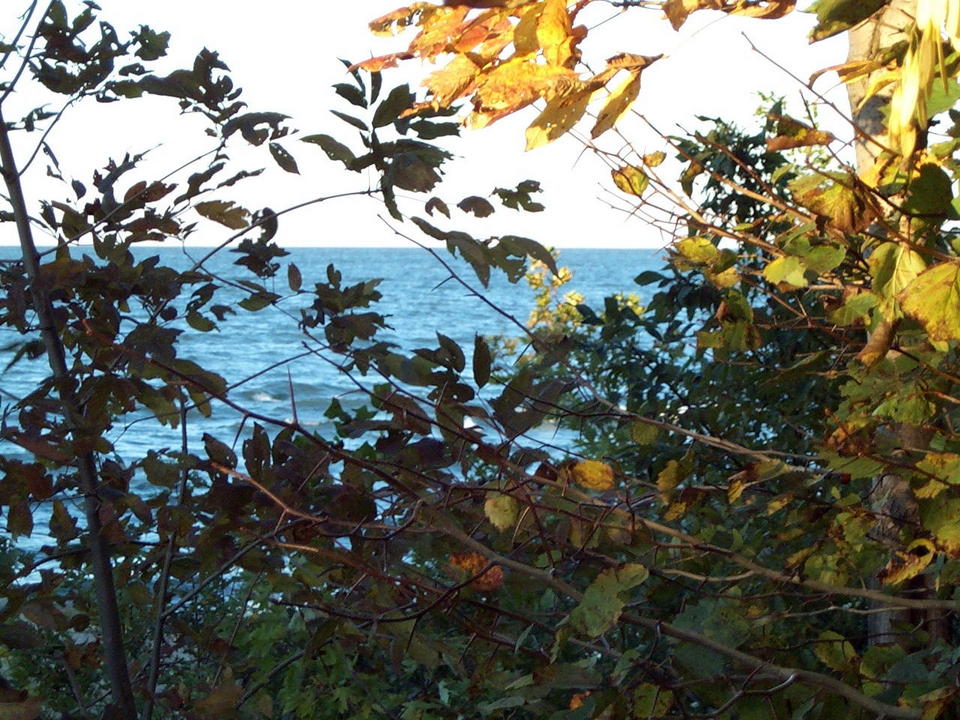 Cleveland, OH: Lake Erie in the Fall
