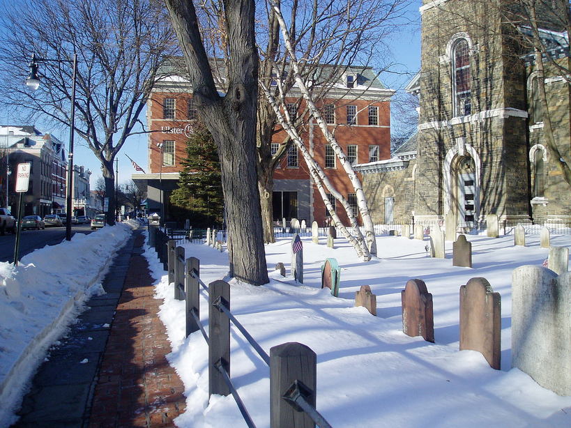 Kingston, NY: Winter day in Kingston. February 2007