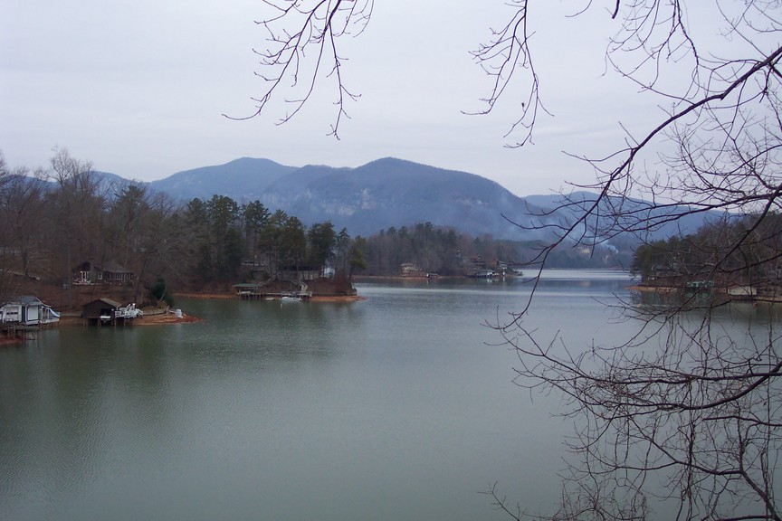 Lake Lure, NC Lake Lure in Winter photo, picture, image (North