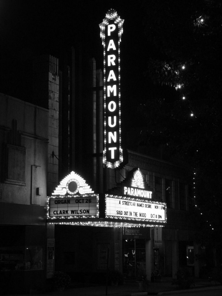 Bristol, TN: The historic Paramount Theater in downtown Bristol, TN.