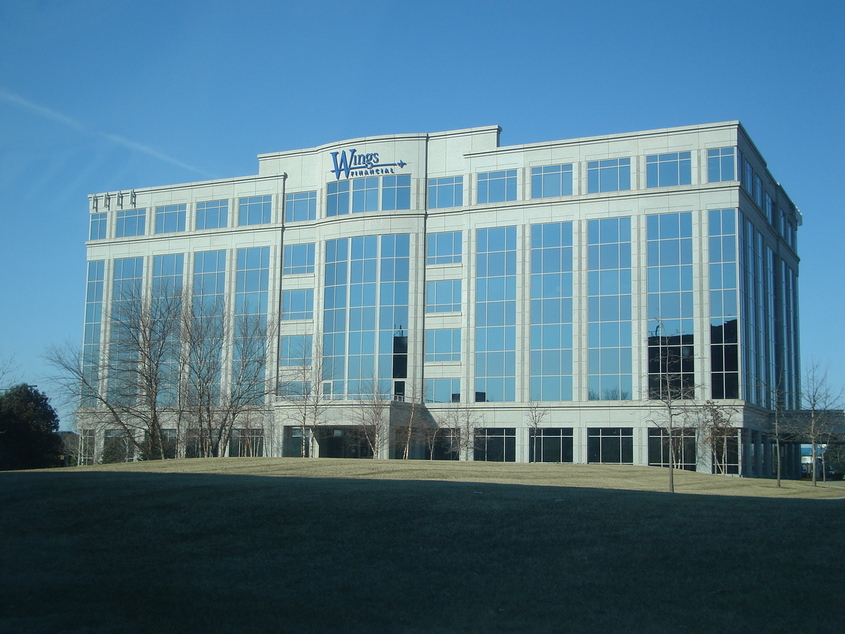 Apple Valley, MN: The Wings Finacial building in the heart of Apple Valley