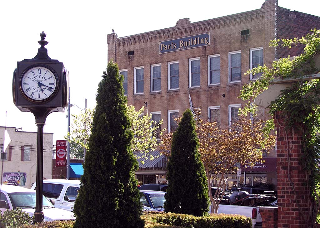 Graham, NC: Graham Town Square Clock