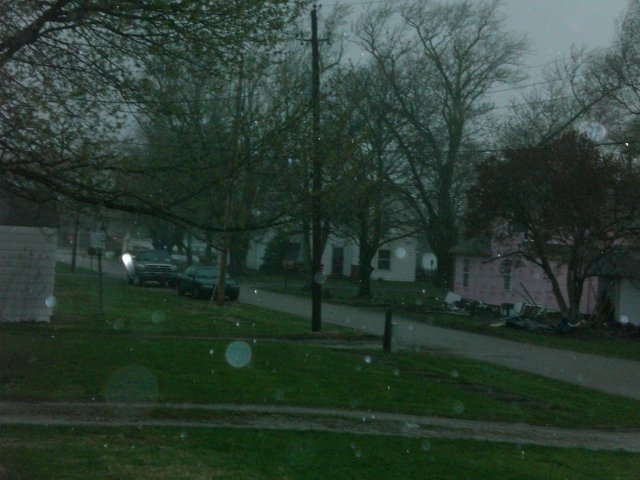 Clarks Hill, IN: Clarks Hill During a Storm