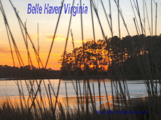 Belle Haven, VA: Fire in the sky, Bell Haven Virginia