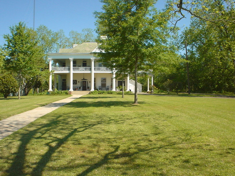 Utica, MS: The Ellis-Price Mansion Circa Pre-Civil War
