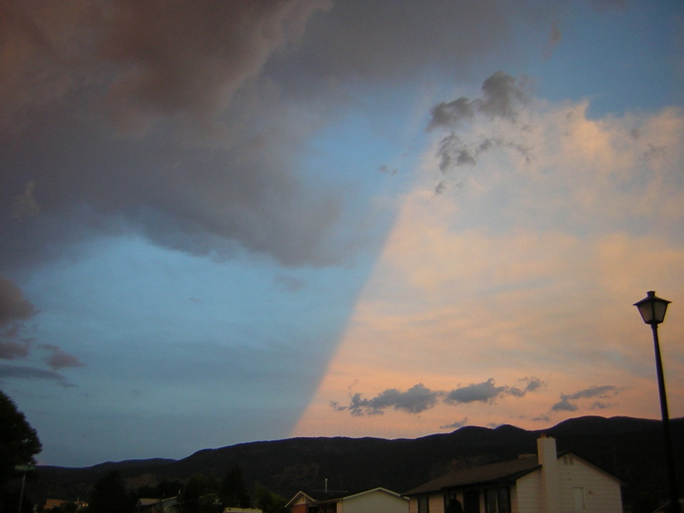 Enoch, UT: Split Sky In Enoch