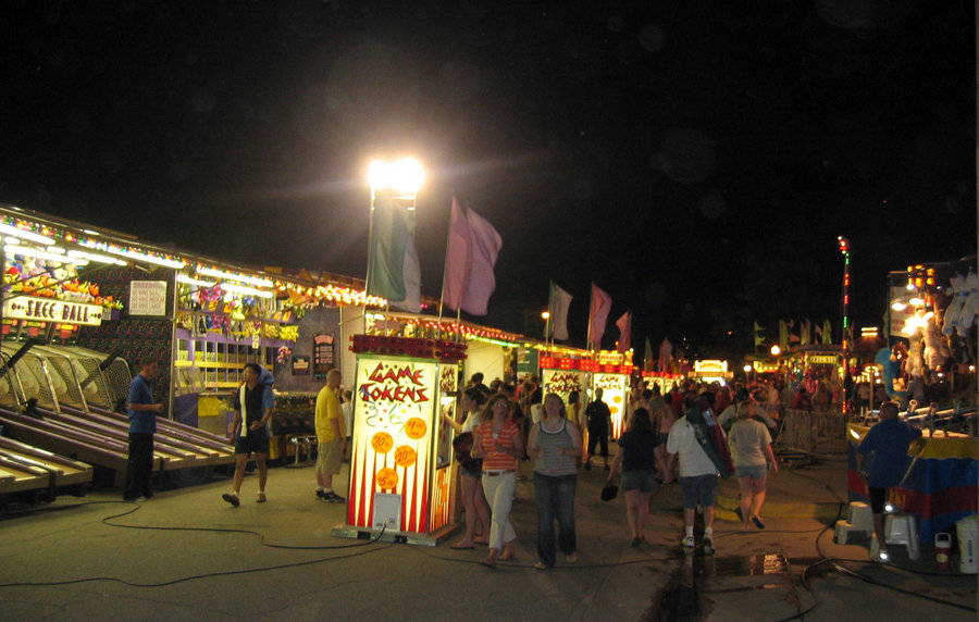 Wamego, KS 4th of July carnival photo, picture, image (Kansas) at