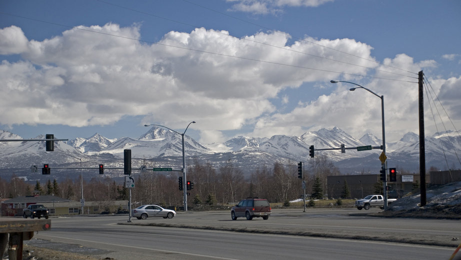 Anchorage, AK: Anchorage's clean air makes for brilliant whites.