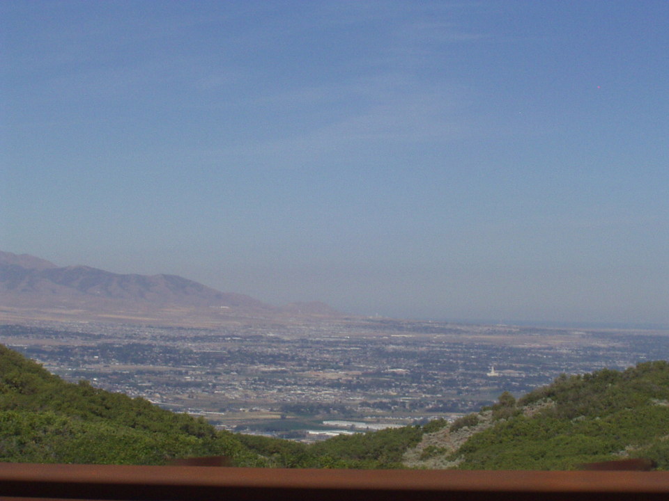 Draper, UT: From the top of South mountain