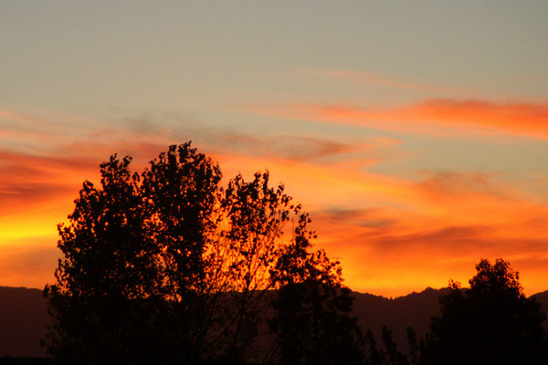 Romoland, CA: Romoland sunset