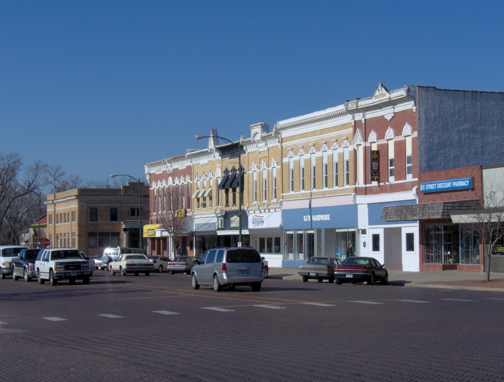 David City, NE: North Side of the Town Square