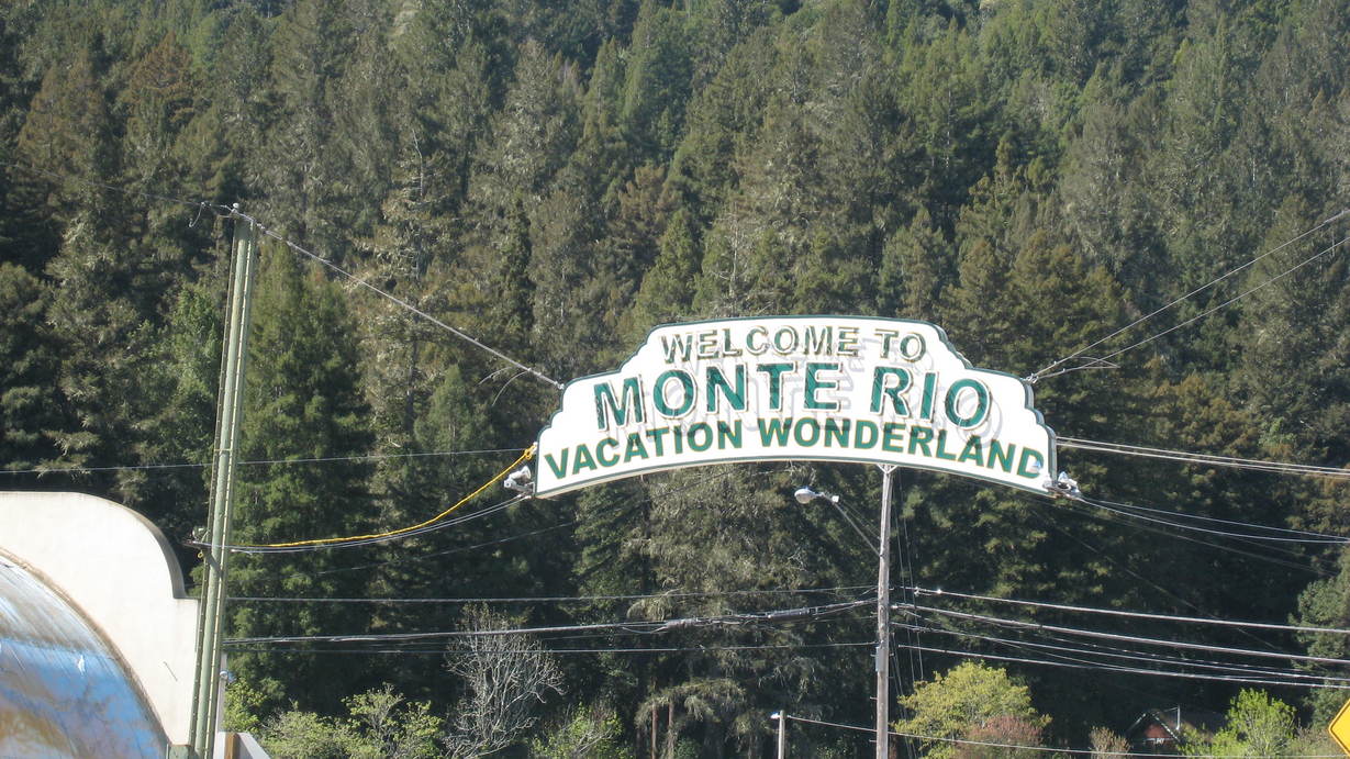 Monte Rio CA Welcome Sign To Monte Rio California Photo Picture monte-rio-ca-welcome-sign-to-monte-rio-california-photo-picture