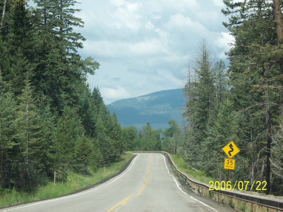 Jemez Pueblo, NM Winding road photo, picture, image (New Mexico) at
