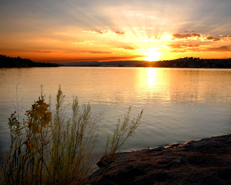 Jonestown, TX: Sunset over Lake Travis