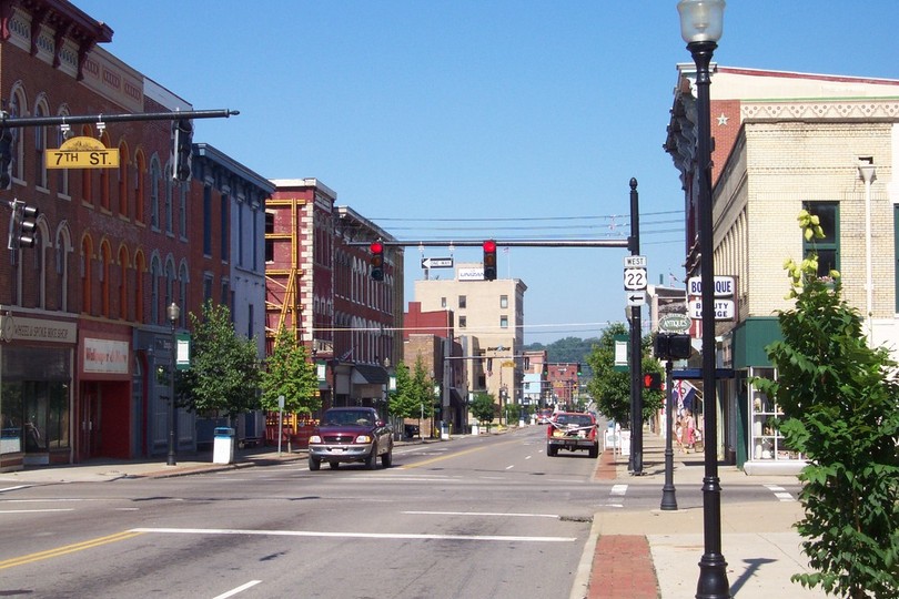 Zanesville, OH: Main Street, Zanesville, Ohio