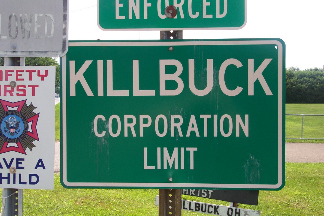 Killbuck, OH: Killbuck City Limit